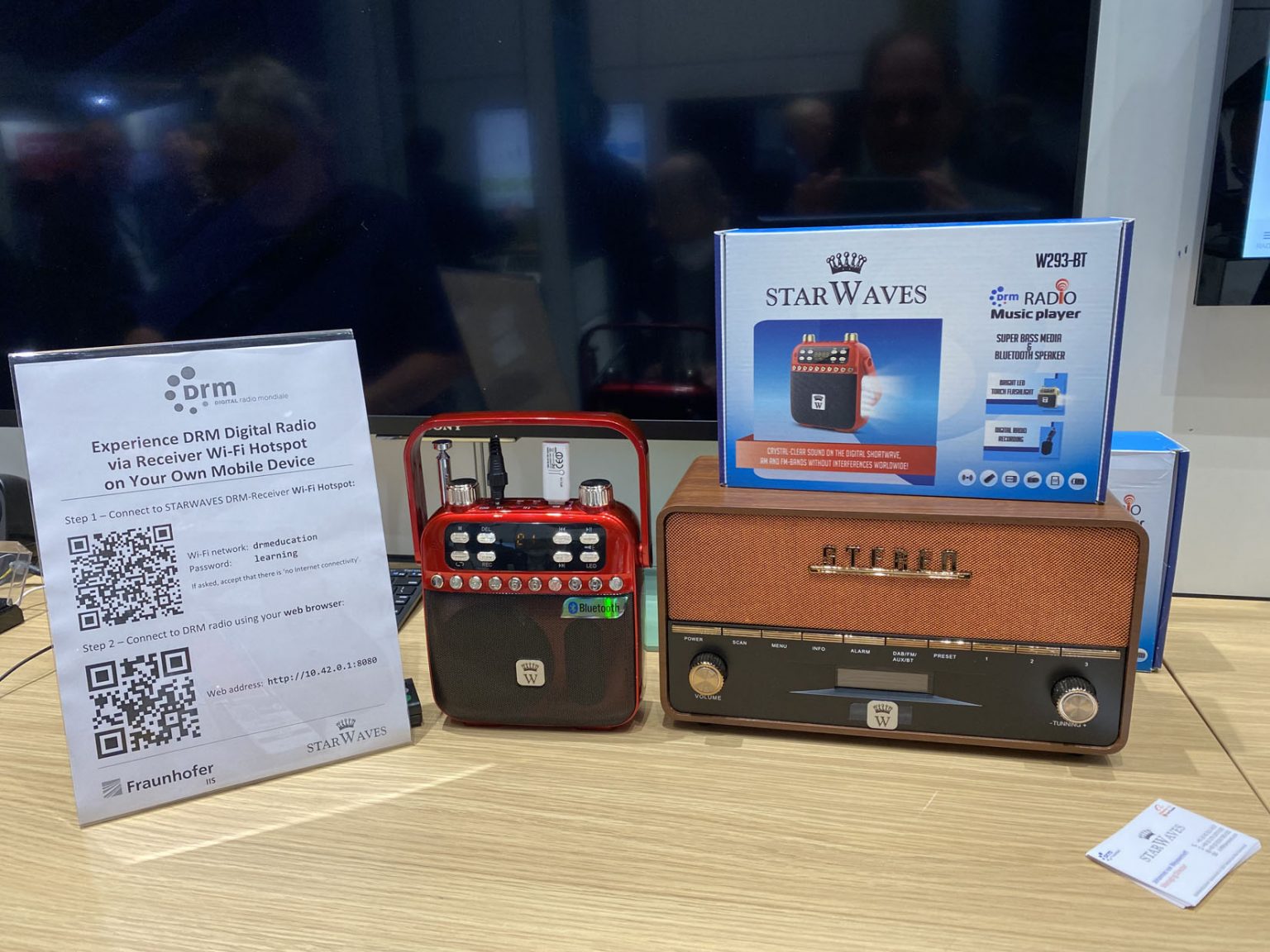 New Receiver W2401 Presented at IBC 2022 STARWAVES